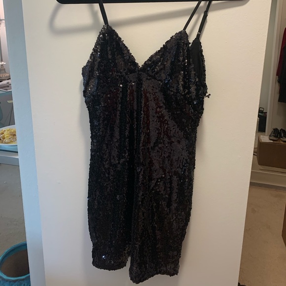 Forever 21 - Black Sequin Mini Dress - NWT - Picture 6 of 6
